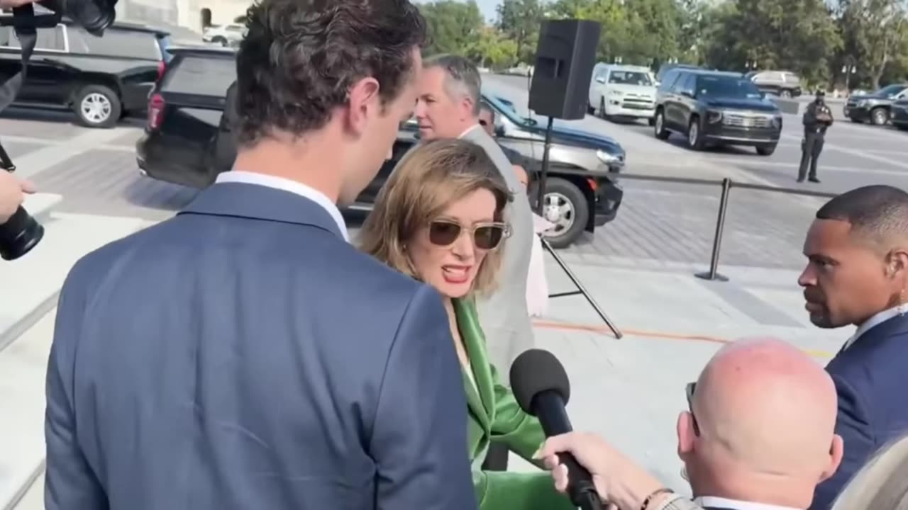 Nancy Pelosi Rips into a Reporter