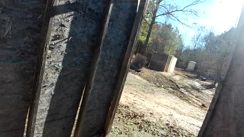 Attacking defenders at sector 9 airsoft