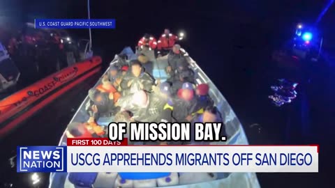 United States Coast Guard intercepts a human smuggling boat, arrests 16 illegals!