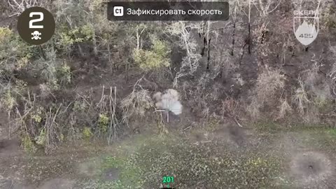 Another Russian Squad is Caught Out in the Open by Ukrainian Attack Drones