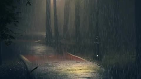 POV: It’s 2 AM, Heavy Rain, Empty Street… 🌧️😶‍🌫️