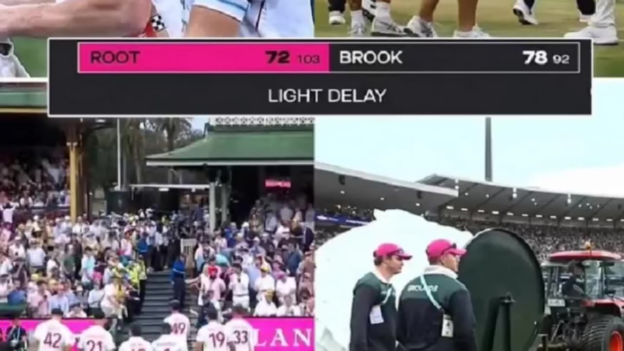 England 211 runs for 3 wkts at stumps on day one vs Australia.