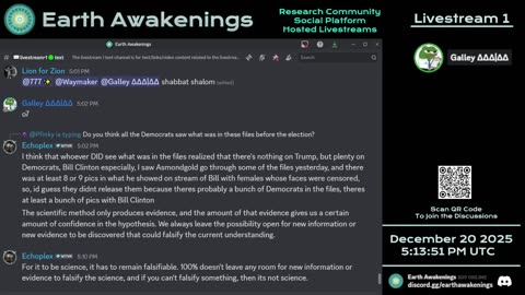 Earth Awakenings - Livestream 1 - #4223