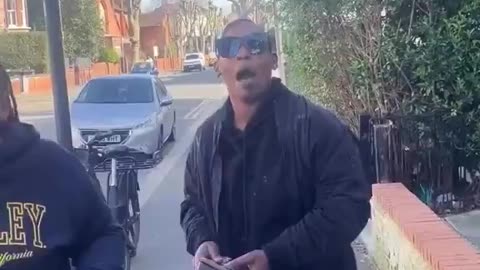 Savage African attacks English woman and child