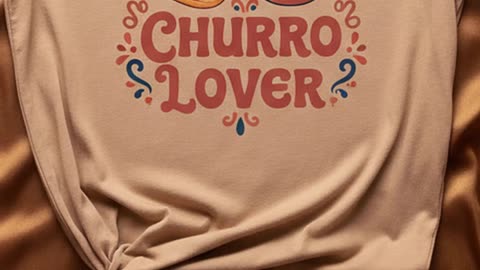 Churro Lover Shirt - Perfect for Churro and Coffee Enthusiasts #ChurroLover #FoodieFashion