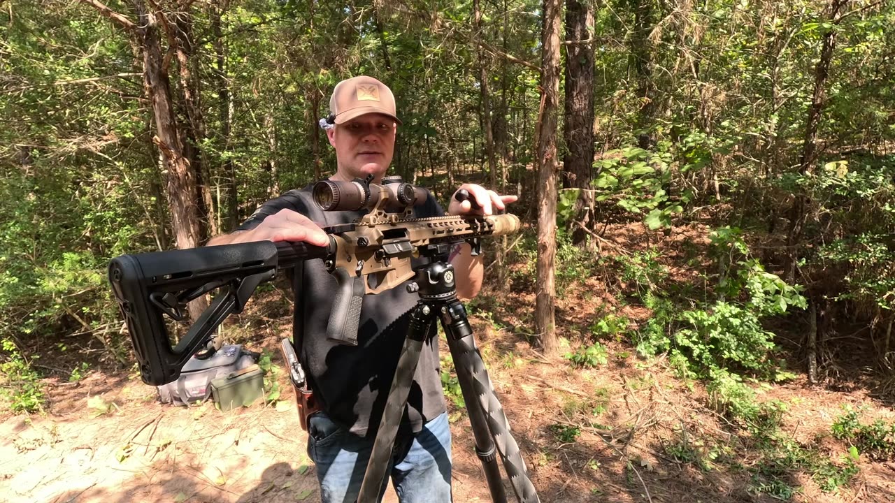 Predator & Hog Hunt Radian Weapons Model 1 Surefire RC3 Suppressor | Vortex HD Razor |2 VETS Tripod