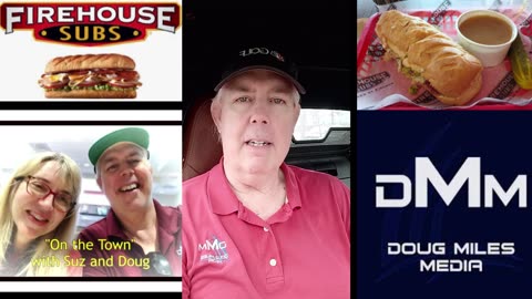 "ON THE TOWN WITH SUZ AND DOUG" REVIEW FIREHOUSE SUBS THANKSGIVING SUB SANDWICH