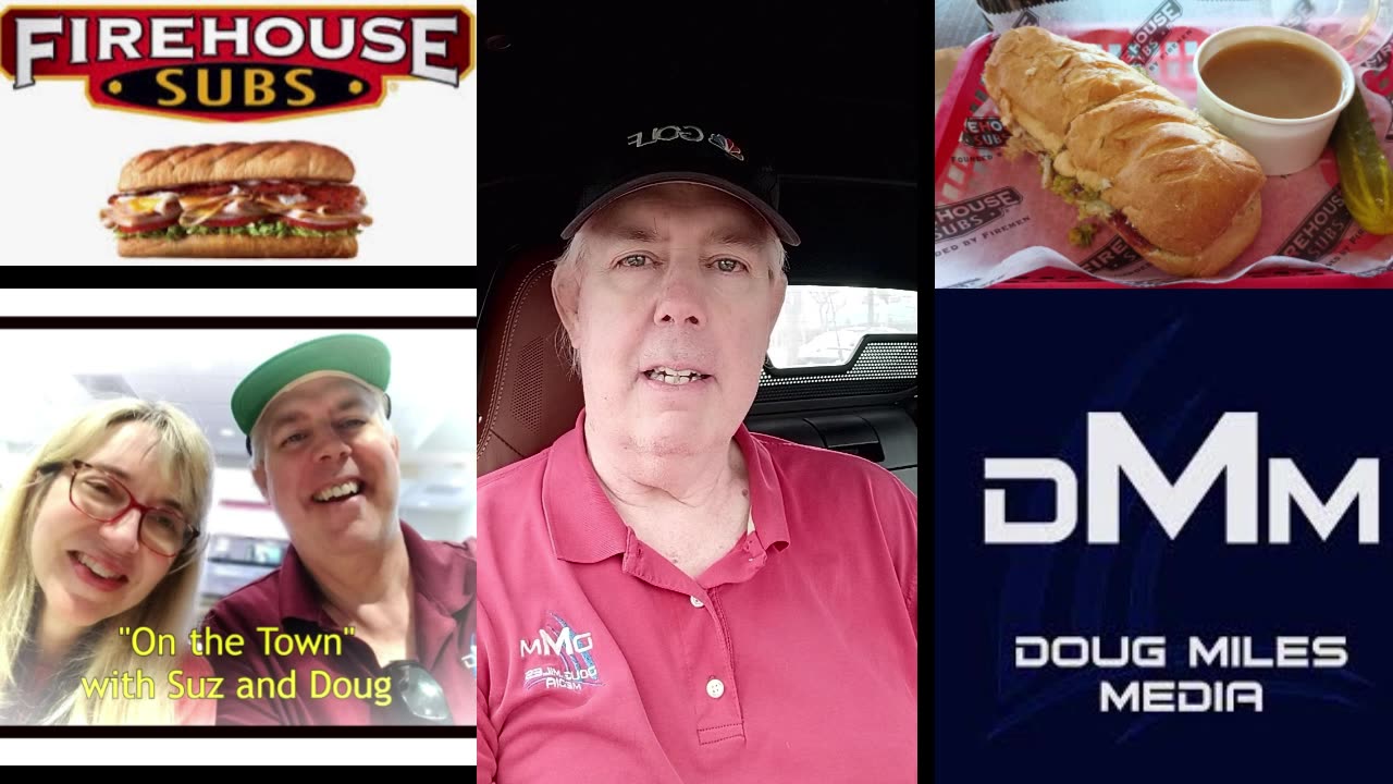 "ON THE TOWN WITH SUZ AND DOUG" REVIEW FIREHOUSE SUBS THANKSGIVING SUB SANDWICH
