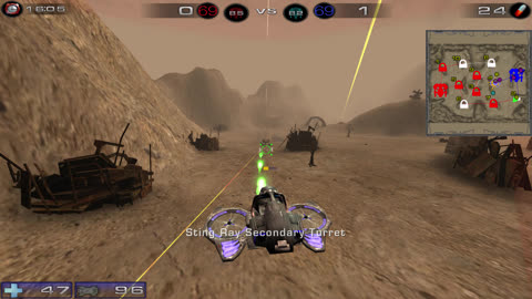 UT2004 Onslaught Online : DesertJunkYard2-Randomizer-Anon-V1 2026/02/01 clip 5 Sting Ray