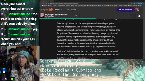 Beta Reading + REACTS + Commentary + Writing: Anti Heros | Drawing: Shading | 7Eleven's Human Juicer NEW BHS Story Video Editing! !discord !youtube