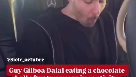 Nuk kishte ngrënë çokollatë prej dy vitesh që ku u rrëmbye nga rebelët e Hamasit