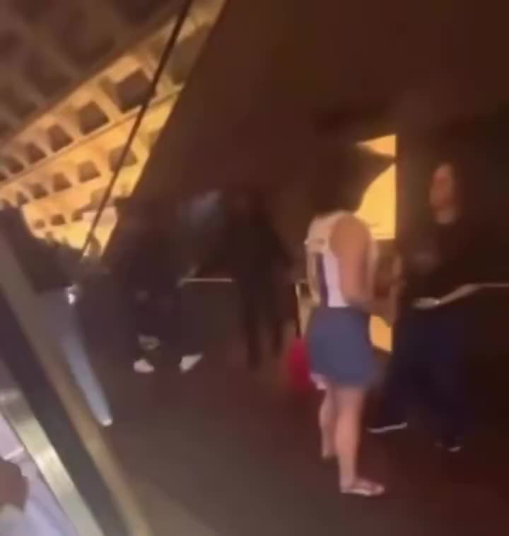 Two girls are targeted, attacked, and thrown off a train for being white.