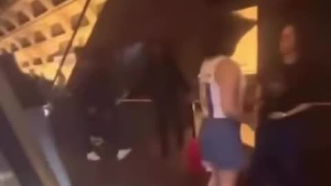 Two girls are targeted, attacked, and thrown off a train for being white.