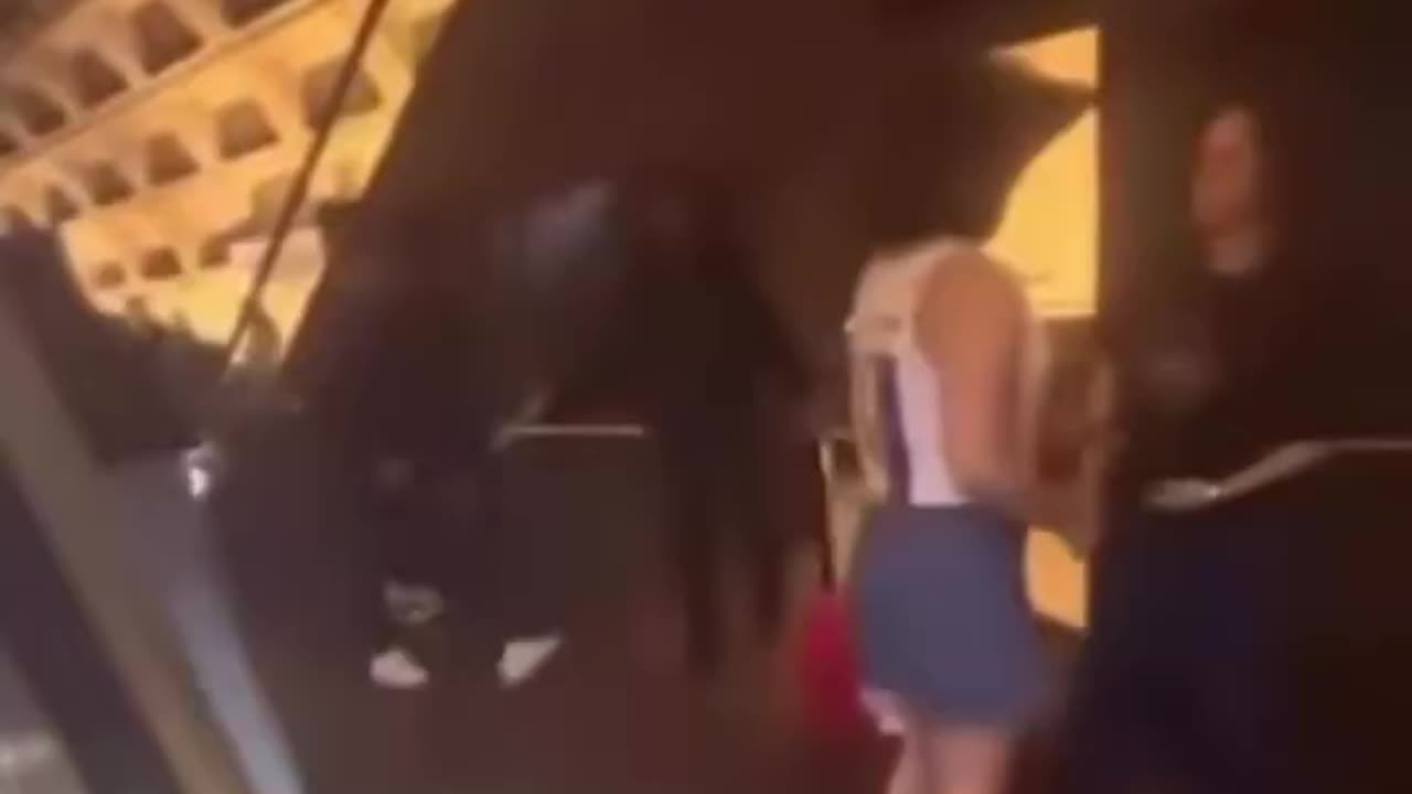 Two girls are targeted, attacked, and thrown off a train for being white.