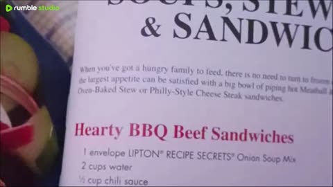 more cookbook burgers I think