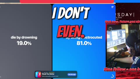 Shocking Choices: Drowning vs. Electrocution! #shorts