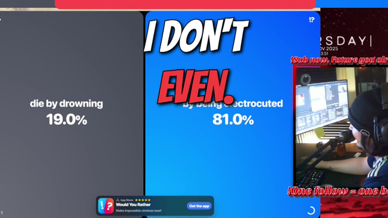 Shocking Choices: Drowning vs. Electrocution! #shorts