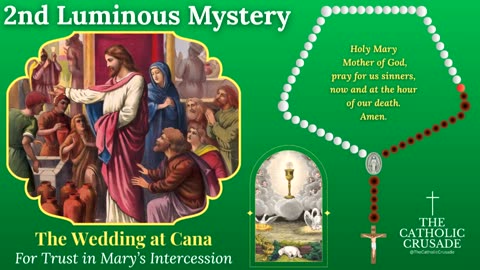 LUMINOUS MYSTERIES (for Thursdays) — with Meditations on the Fruits of the Rosary