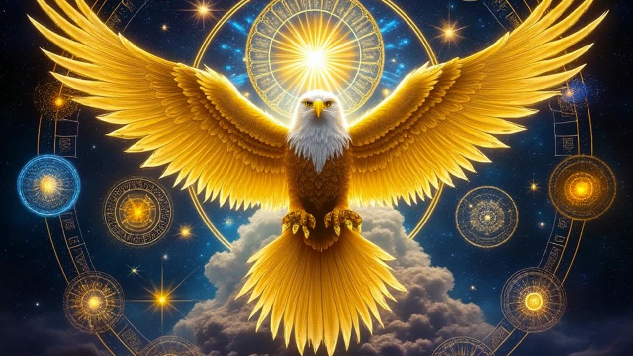 Invocation of the Cosmic Universalis Legion of Gold Light by Paul White Gold Eagle #invocation