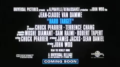 Hard Target Official Trailer #1