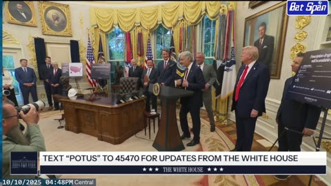 President Trump Makes an Announcement ~ October 10 2025