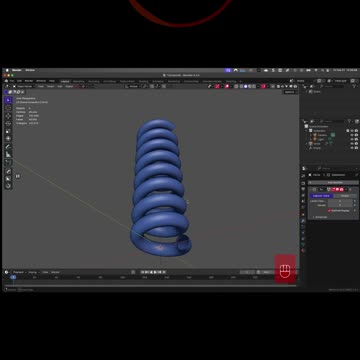 Blender Dumbed Down: Creating a Spring in Blender