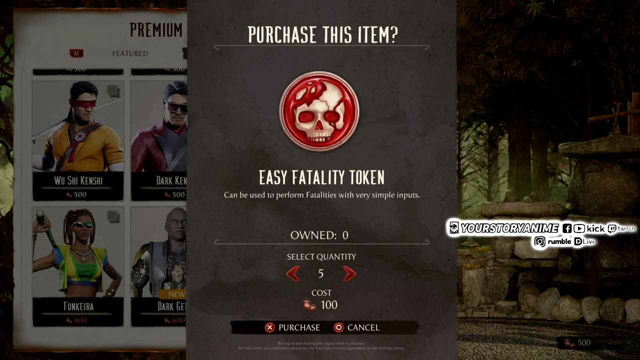 Mortal Kombat livestream