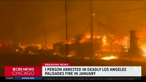 1 person arrested in deadly Pacific Palisades fire in Los Angeles