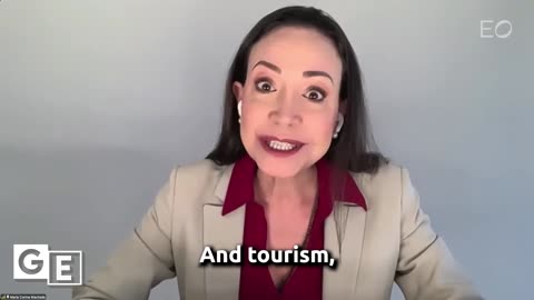 "Nobel Peace Prize" winner María Corina Machado vows to sell off $1.7 TRILLION of Venezuela's oil, gas, gold, infrastructure, etc... to US corporations.