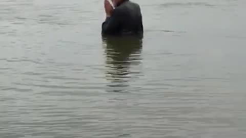 PM Modi take holy bath in Prayagraj Maha Kumbha Mela