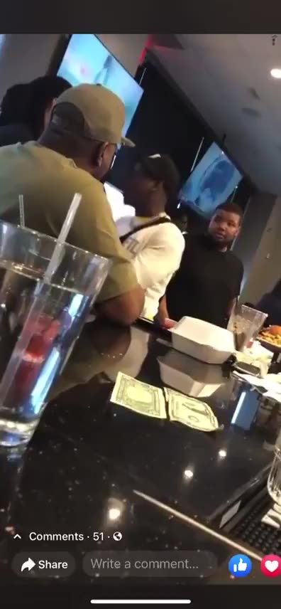 Man gets slapped into another dimension for using N word. Instant Karma