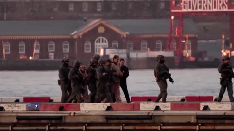 Maduro arrives in Manhattan via helicopter for court appearance