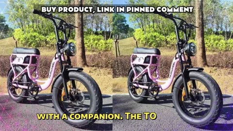 TOURWHEEL T7 Electric Bike 500W Poeful Motor 48V 12.5Ah Battery 20*4.0 inch Fat Tire Electric Bike