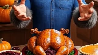 Bigly Foot’s Thanksgiving Thanks 🤎 #BiglyFoot