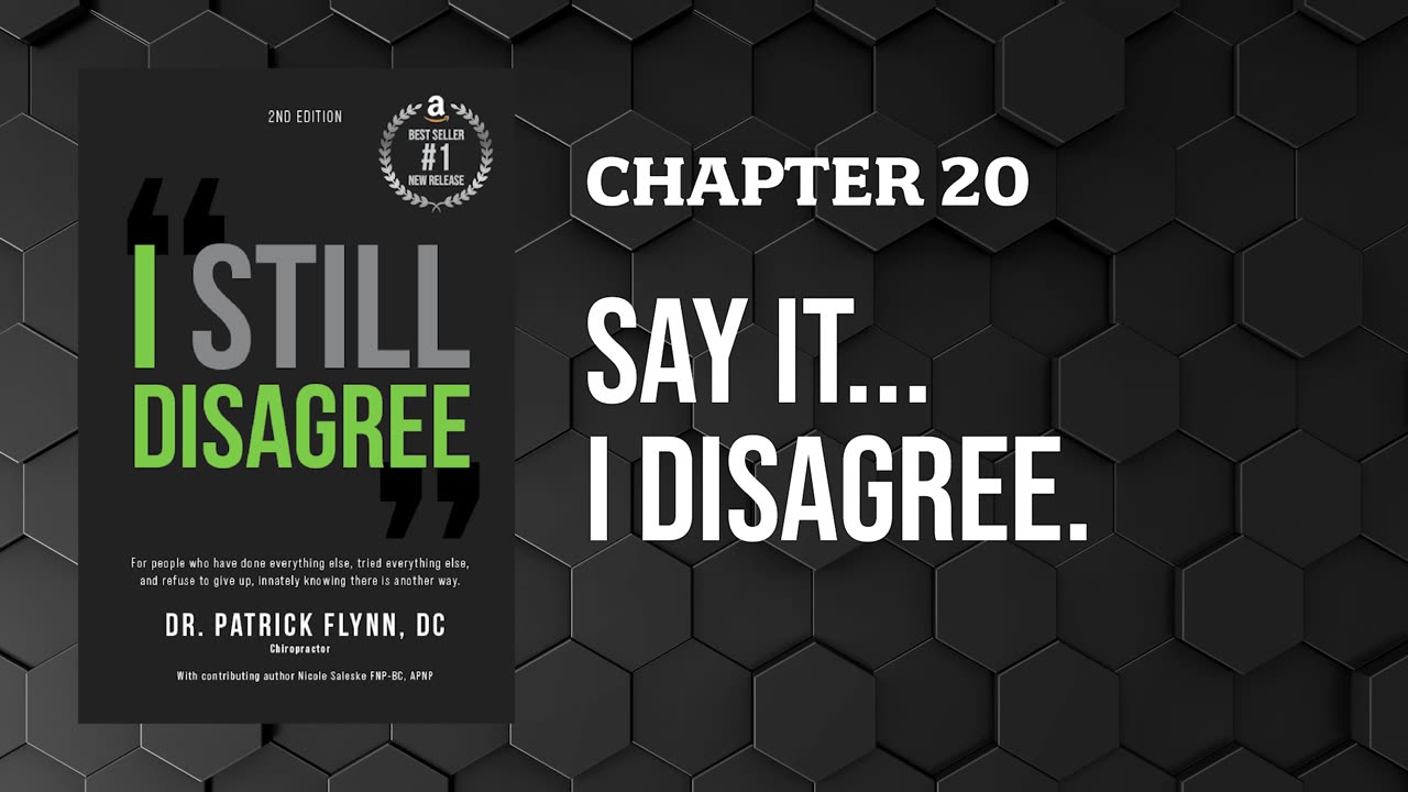 I Still Disagree - Chapter Twenty