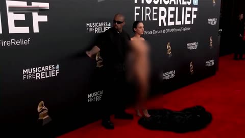 Bianca Censori and Kanye West kicked out of the 2025 Grammys?