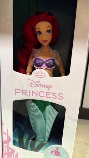 Disney Parks Princess Ariel Doll with a Character Friend #shorts