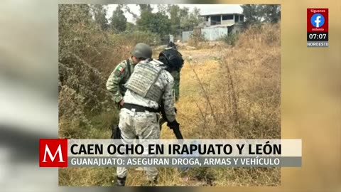 Guardia Nacional y Ejército encuentran bulto con dosis de droga en Guanajuato