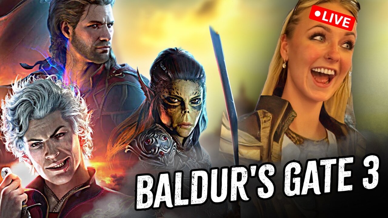 #HORIZONTAL 🔴 NEW to Baldurs Gate 3 🔴 #LIVE