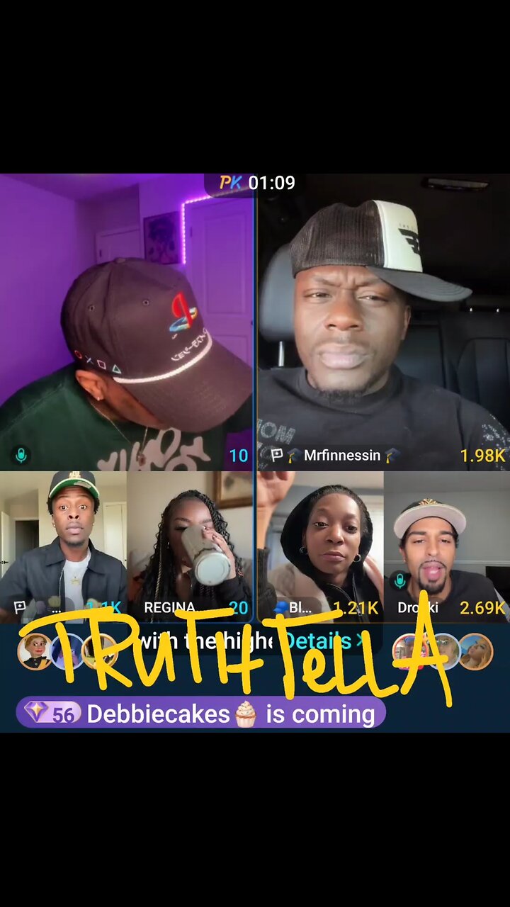 LYSOL LIONEL TEAM PK WITH 21BADBITCH VS. LIYAH THE DOLL & SOLO LIVE