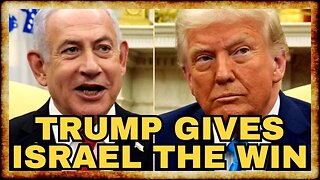 Trump Promises ETHNIC CLEANSING Of Gaza With Bibi By His Side