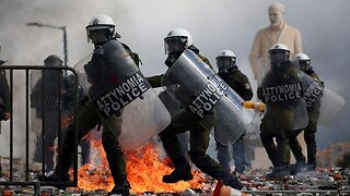 LIVE: Youths hurl rocks, petrol bombs at police at Athens rail disaster protest