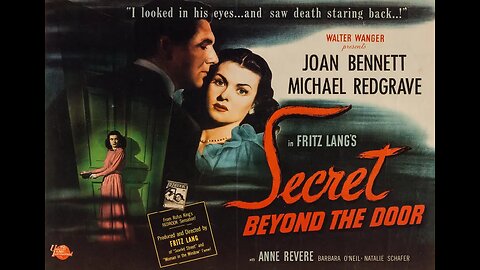 SECRET BEYOND THE DOOR 1947 New Bride Suspects Husband of Being a Serial Killer FULL MOVIE in HD