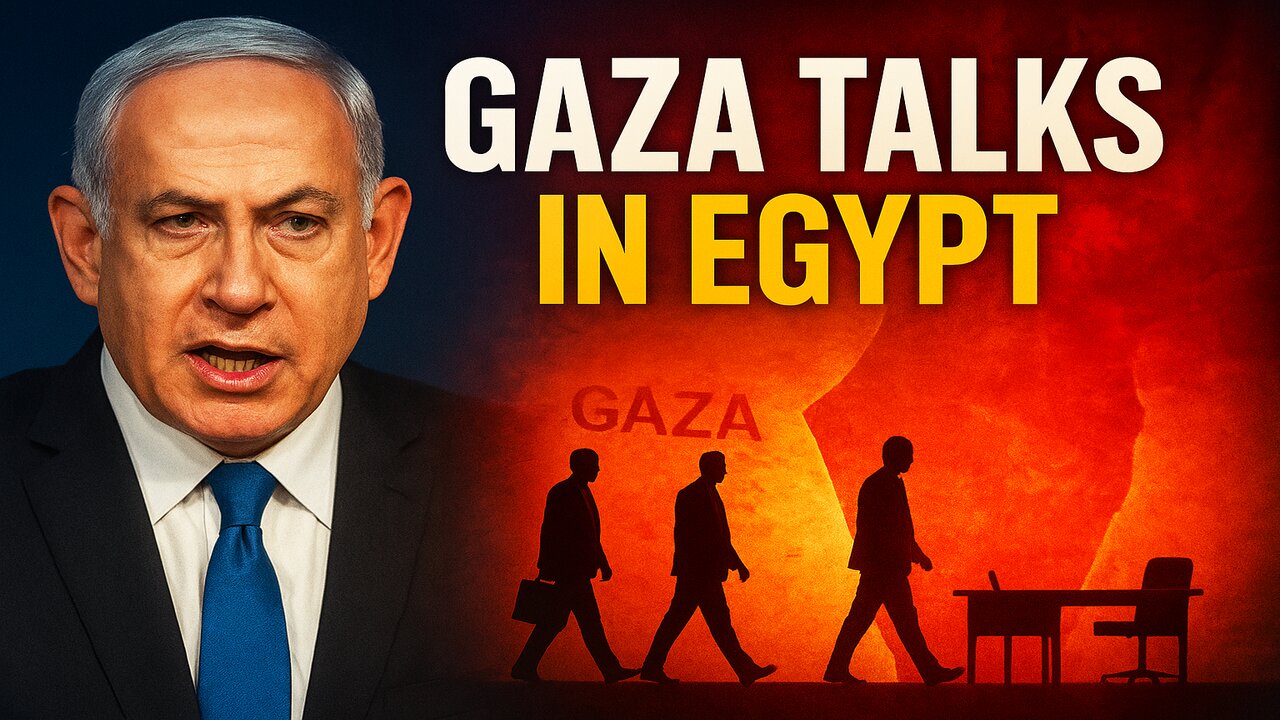 "Netanyahu Confirms Israeli Delegation Going to Egypt Over Gaza"
