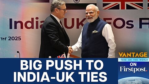 Keir Starmer in India: Trade, Defence, Tech & A Touch of Bollywood | Vantage on Firstpost
