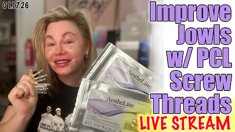 Live Improve Jowls w/ PCL Screw Threads! AceCosm.com and code Jessica10 Saves you money