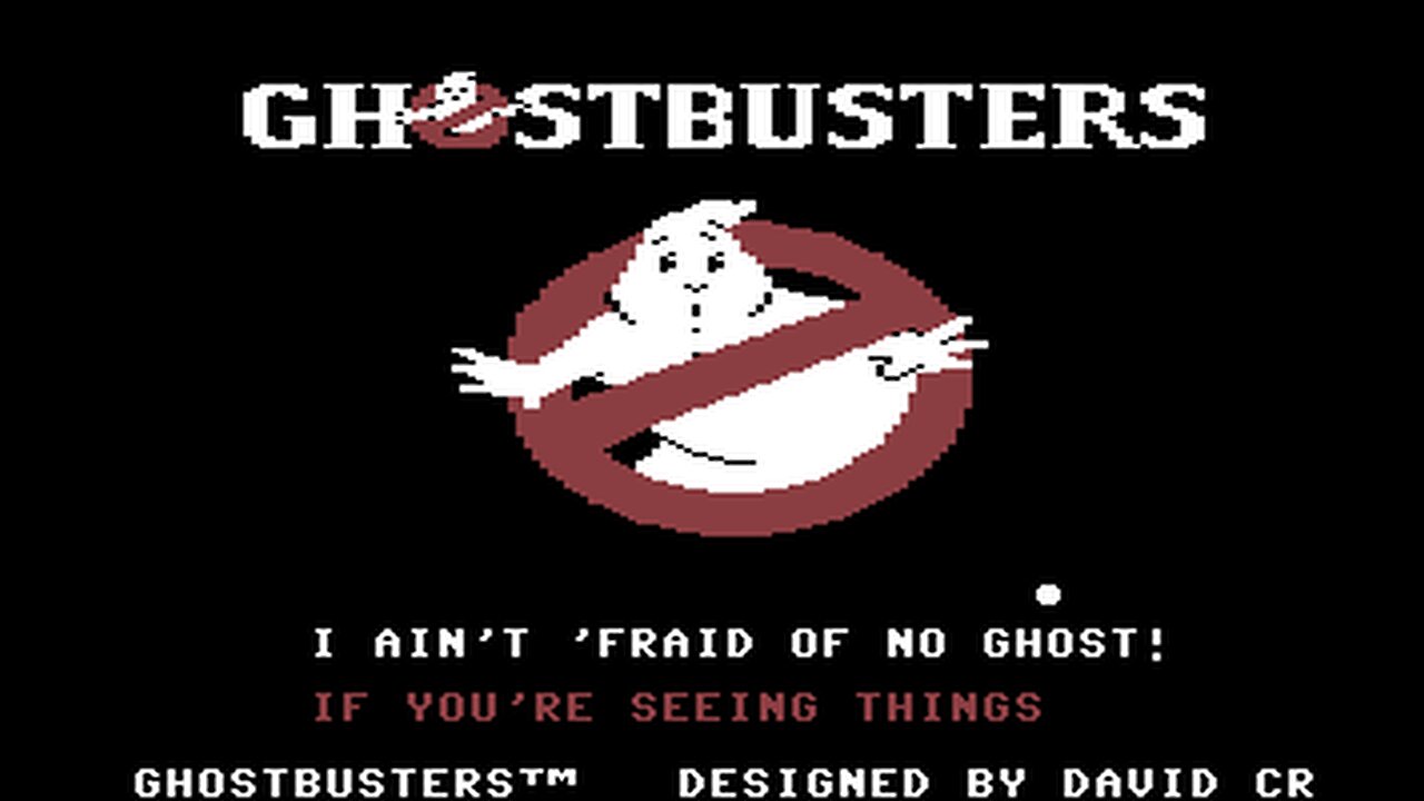 8-bit Ghostbusters