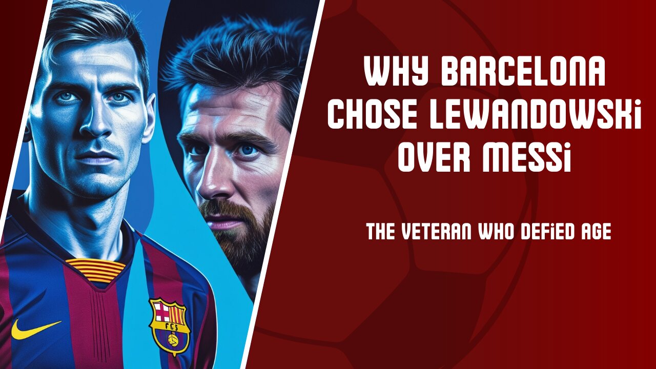 Why Barcelona Chose Lewandowski Over Messi: The Veteran Who Defied Age