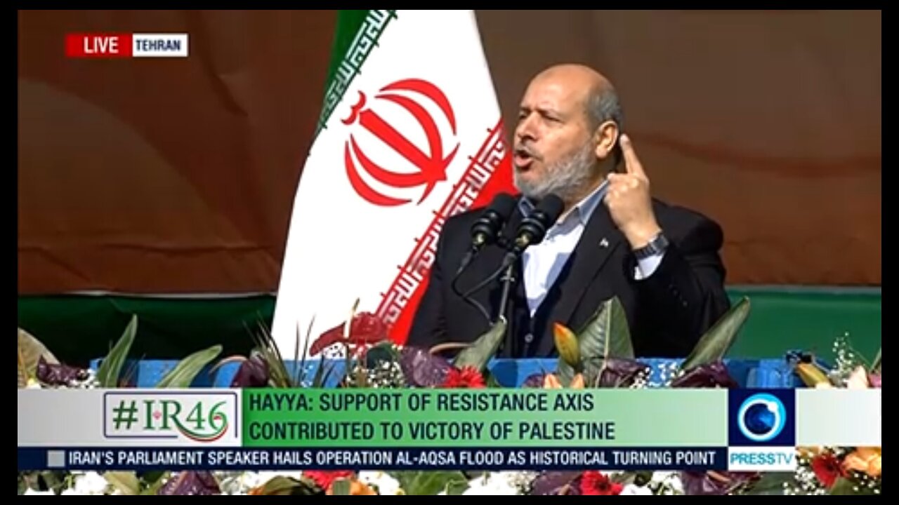 Hamas leader Khalil al-Hayya speech (English) Feb 10 2025