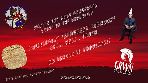 The Most Dangerous Thing In America Is An Ignorant Populace “LIVE” @ 5:00 pm EST 2/10/2026!